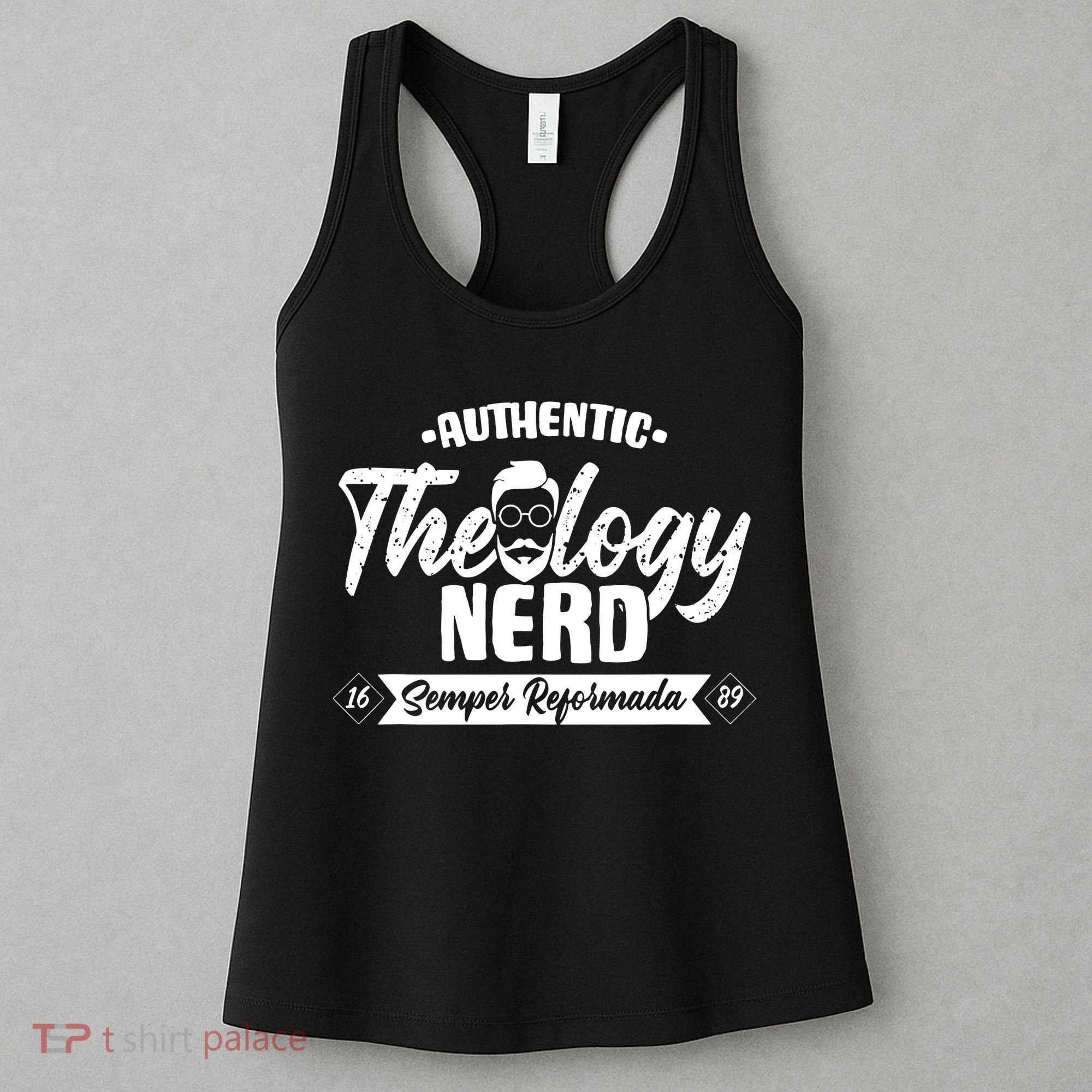Christian Theology Nerd 1689 Reformed Seminary Women's Tank Top