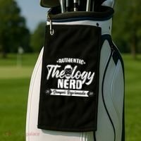 Christian Theology Nerd 1689 Reformed Seminary Golf Towel thumb 2