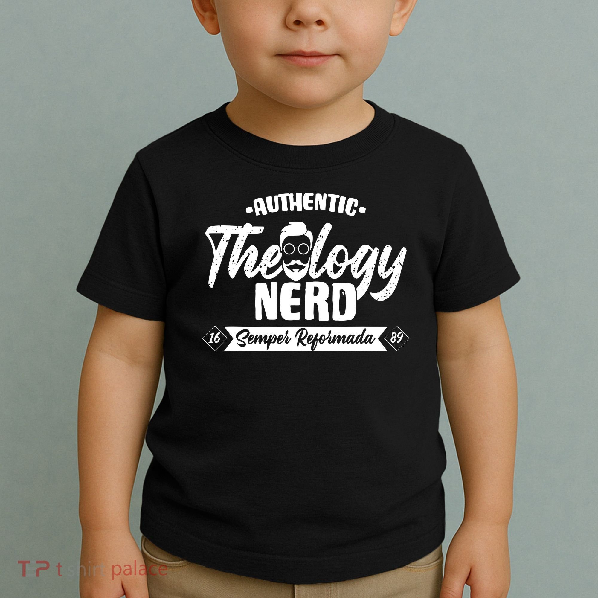 Christian Theology Nerd 1689 Reformed Seminary Toddler T-Shirt