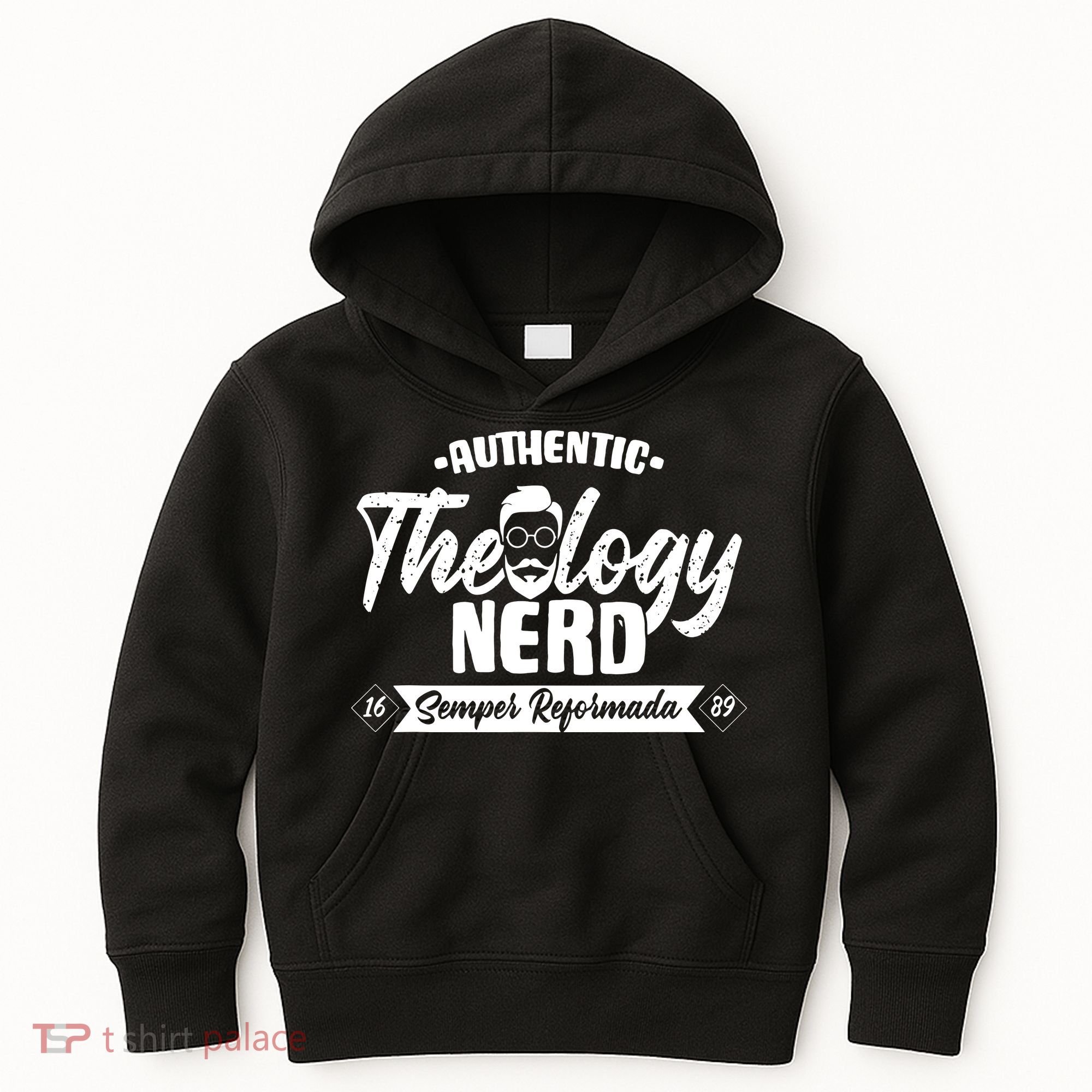 Christian Theology Nerd 1689 Reformed Seminary Kids Hoodie