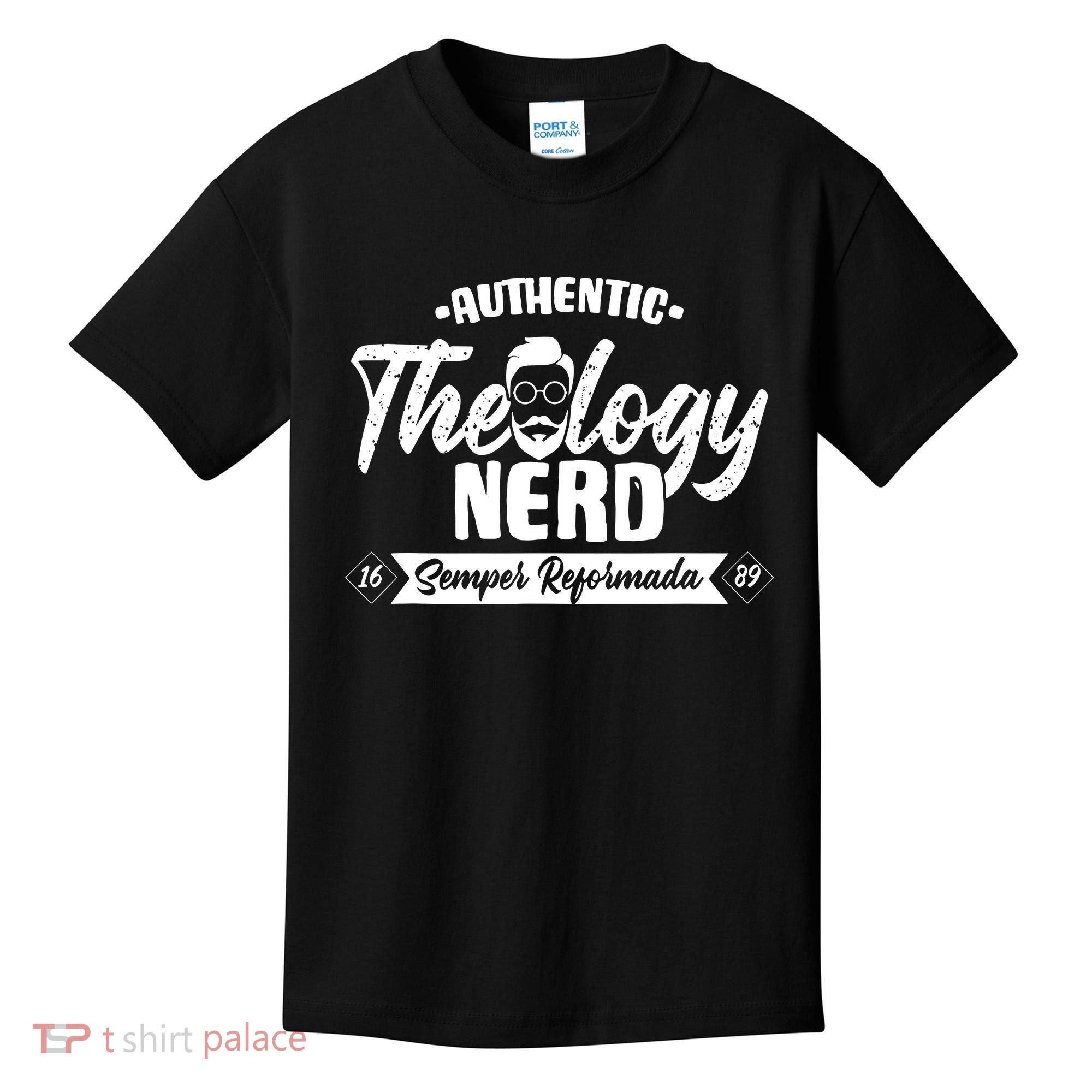 Christian Theology Nerd 1689 Reformed Seminary Kids T-Shirt