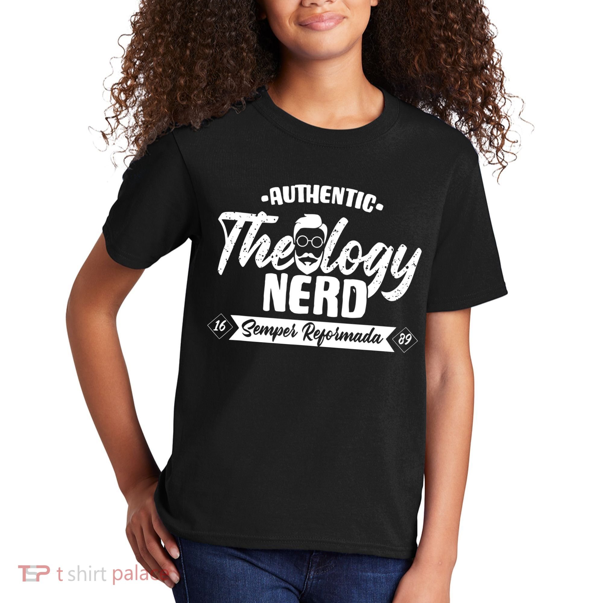 Christian Theology Nerd 1689 Reformed Seminary Kids T-Shirt