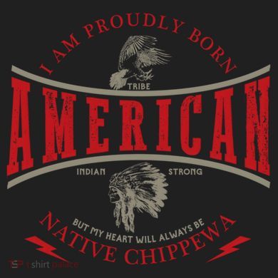 Chippewa Tribe Native American Indian Strong Pride Retro Gift 11oz C Handle Ceramic Mug