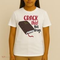 Crack This Not Drugs Holy Bible Christian God Saying T-Shirt thumb 4