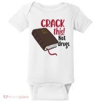 Crack This Not Drugs Holy Bible Christian God Saying Baby Bodysuit thumb 0