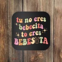 Cute Tu No Eres Bebecita To Eres Bebesota B Bunny Retro Coaster thumb 0
