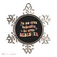 Cute Tu No Eres Bebecita To Eres Bebesota B Bunny Retro Ornament thumb 0
