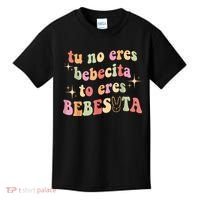 Cute Tu No Eres Bebecita To Eres Bebesota B Bunny Retro Kids T-Shirt thumb 0