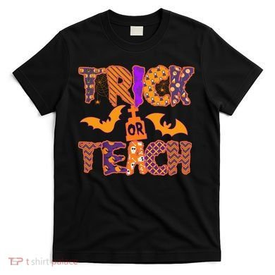 Cute Trick Or Treat Halloween Patterns T-Shirt