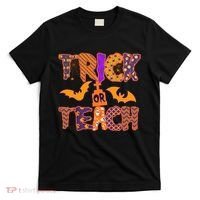 Cute Trick Or Treat Halloween Patterns T-Shirt thumb 0