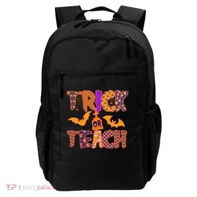 Cute Trick Or Treat Halloween Patterns Backpack