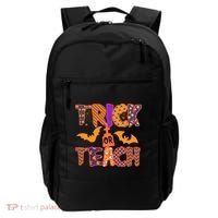 Cute Trick Or Treat Halloween Patterns Backpack thumb 0