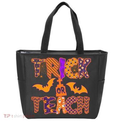 Cute Trick Or Treat Halloween Patterns Tote Bag