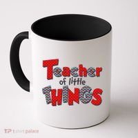 Cute Teacher Of Little Things Coffee Mug thumb 0