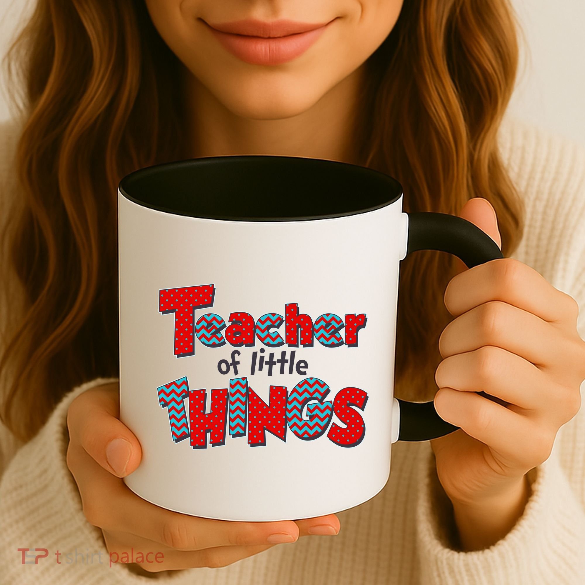 Cute Teacher Of Little Things Coffee Mug