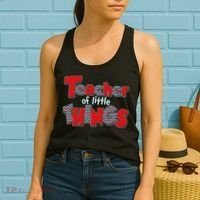 Cute Teacher Of Little Things Women's Tank Top thumb 2