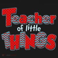 Cute Teacher Of Little Things Women's Tank Top thumb 5