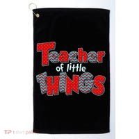 Cute Teacher Of Little Things Golf Towel thumb 0