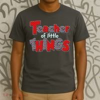 Cute Teacher Of Little Things T-Shirt thumb 3