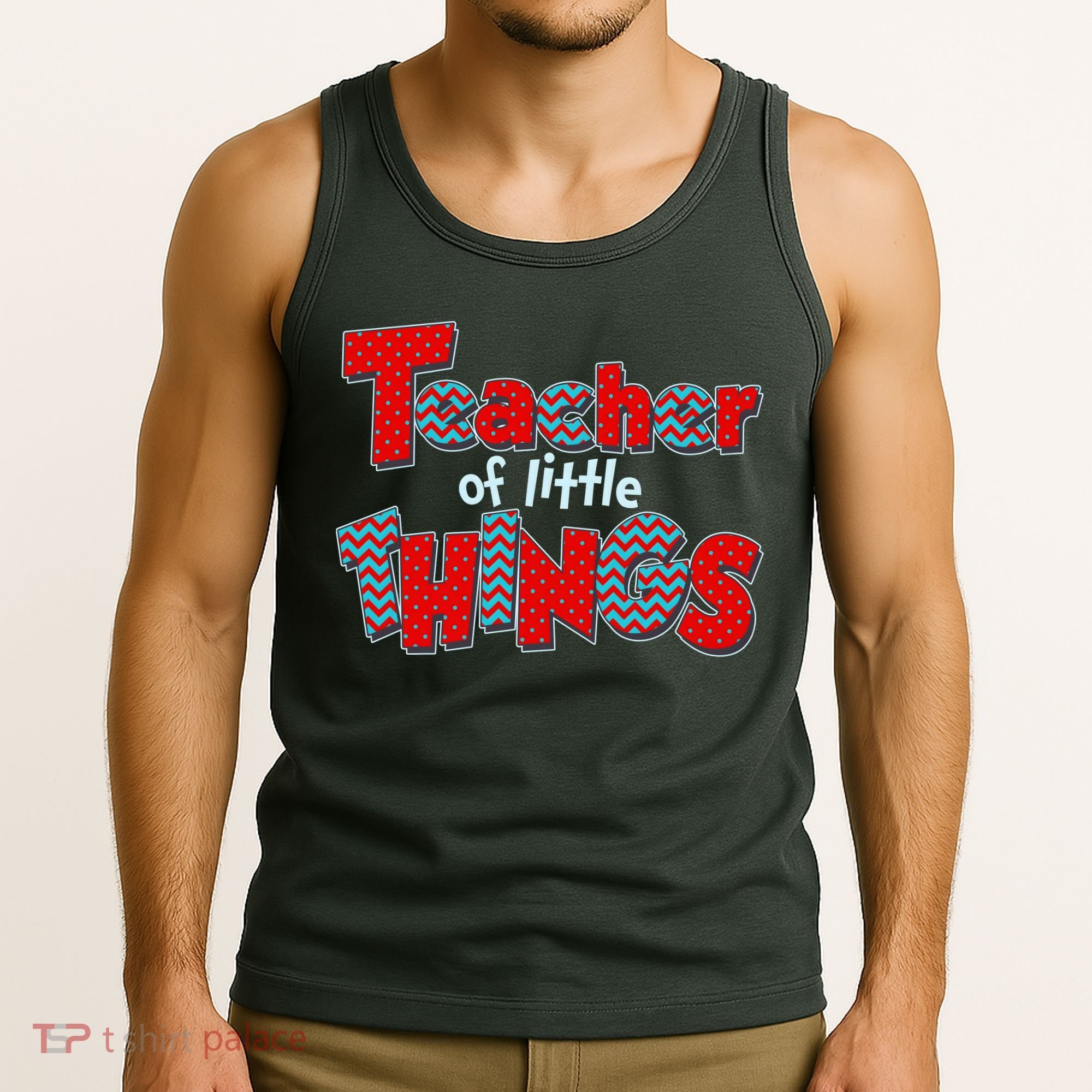 Cute Teacher Of Little Things Tank Top