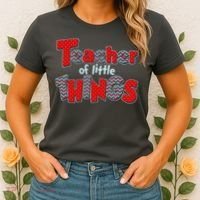 Cute Teacher Of Little Things Women's T-Shirt thumb 2