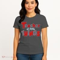 Cute Teacher Of Little Things Women's T-Shirt thumb 4