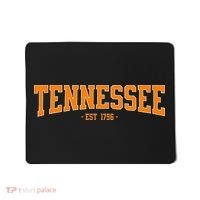 Classic Tn Orange Print Retro Varsity Tennessee Mousepad thumb 0