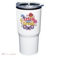 Cute Trick Or Treat Moon Night Butterfly Halloween Tumbler thumb 0