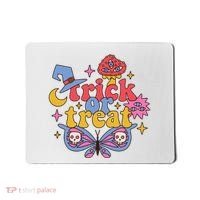 Cute Trick Or Treat Moon Night Butterfly Halloween Mousepad thumb 0