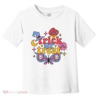 Cute Trick Or Treat Moon Night Butterfly Halloween Toddler T-Shirt thumb 0