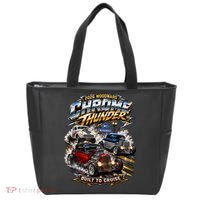 Chrome Thunder On Woodward Built To Cruise 2026 Tote Bag thumb 0