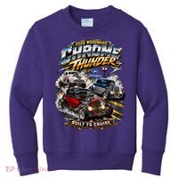 Chrome Thunder On Woodward Built To Cruise 2026 Kids Sweatshirt thumb 0