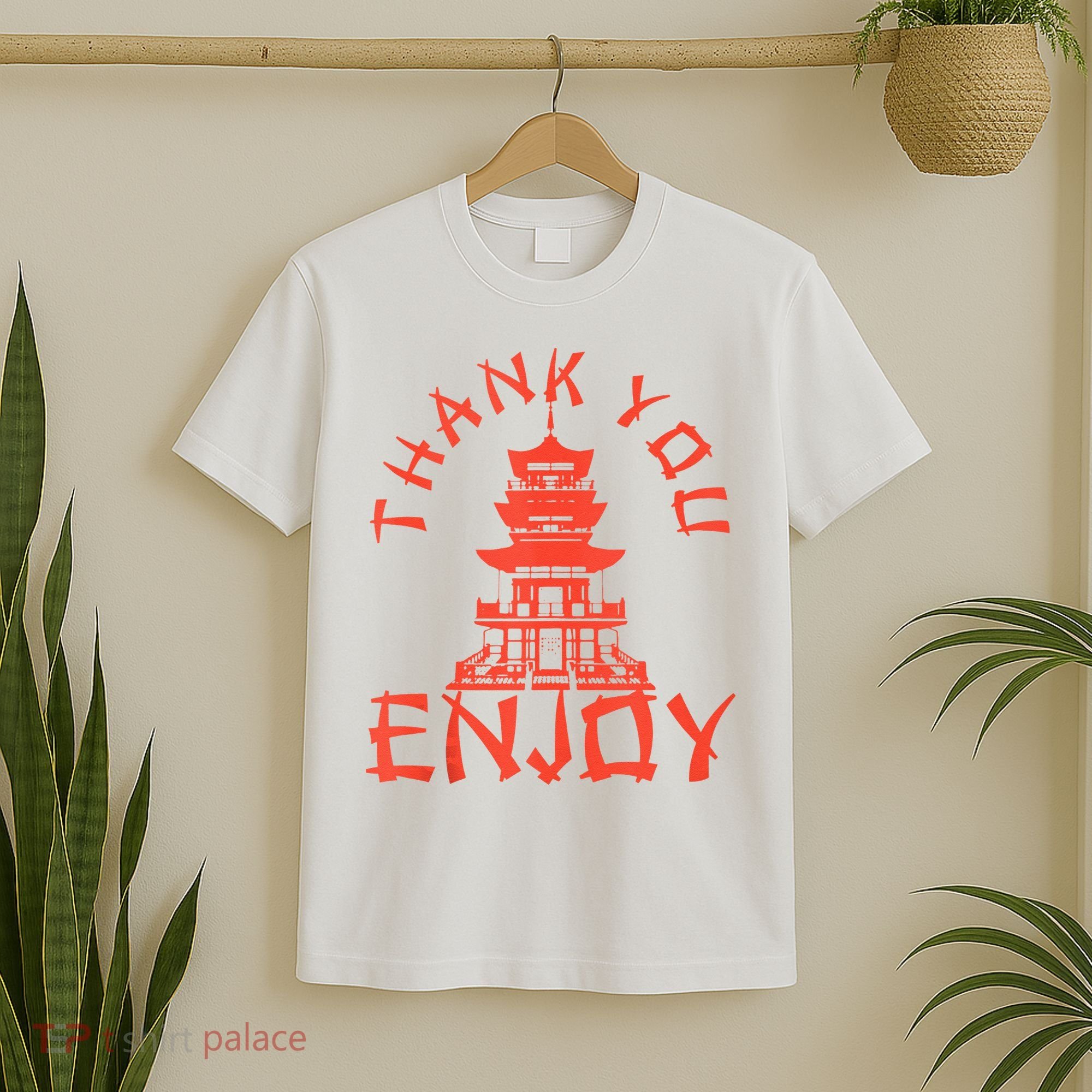 Chinese Take Out Thank You Enjoy Food Asian Chinese Takeout T-Shirt