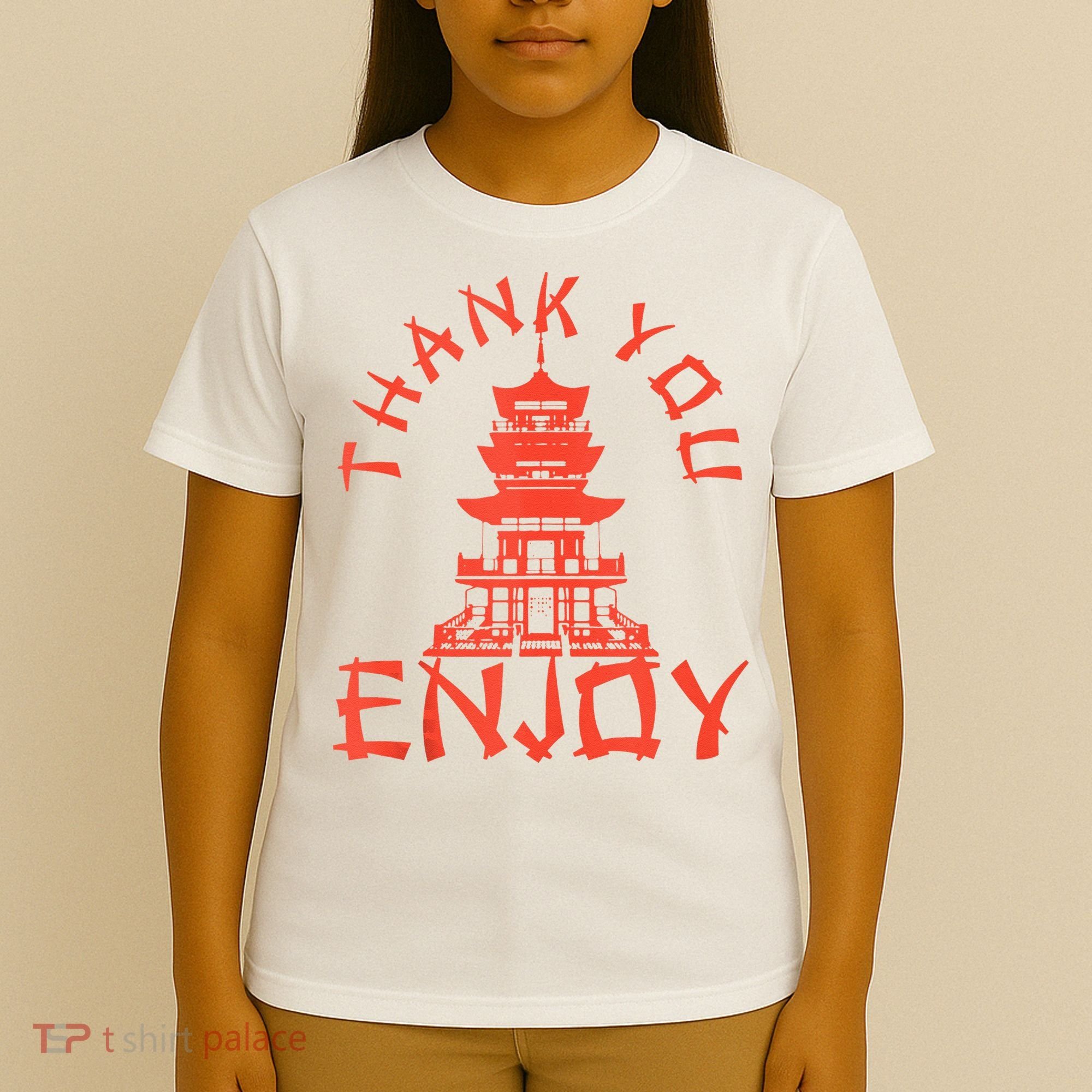 Chinese Take Out Thank You Enjoy Food Asian Chinese Takeout T-Shirt