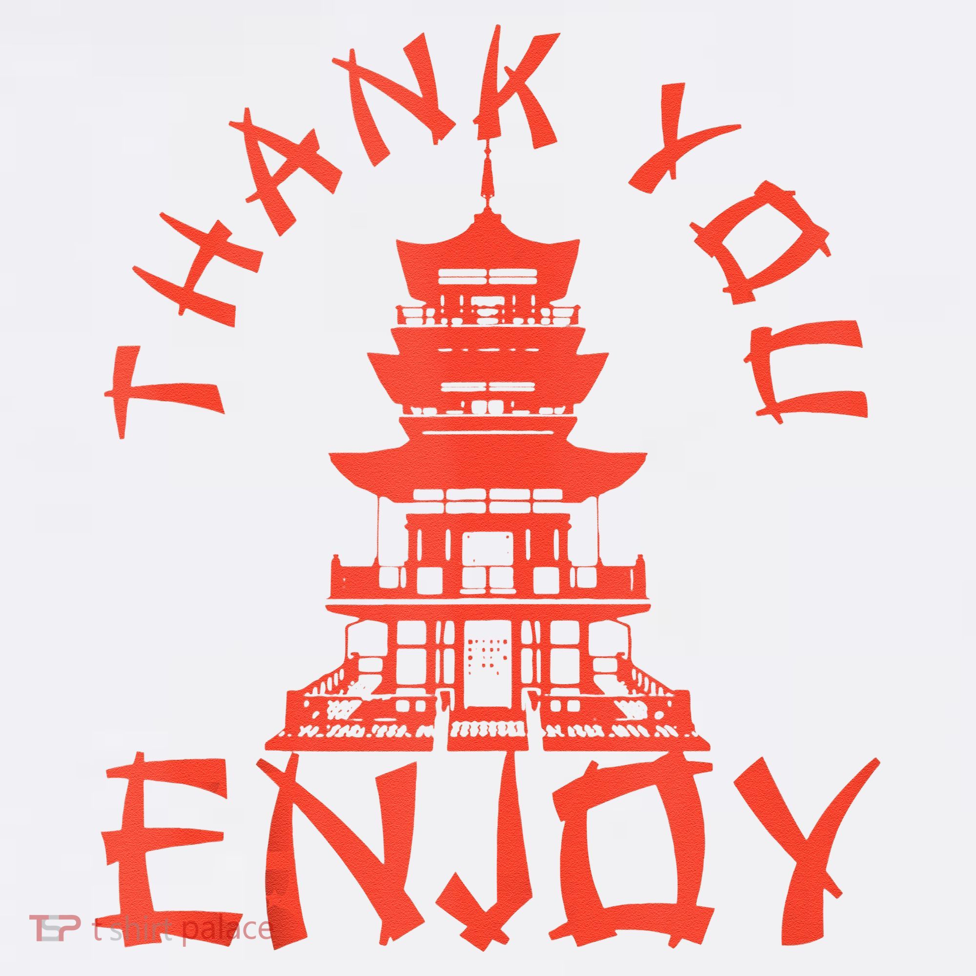 Chinese Take Out Thank You Enjoy Food Asian Chinese Takeout T-Shirt