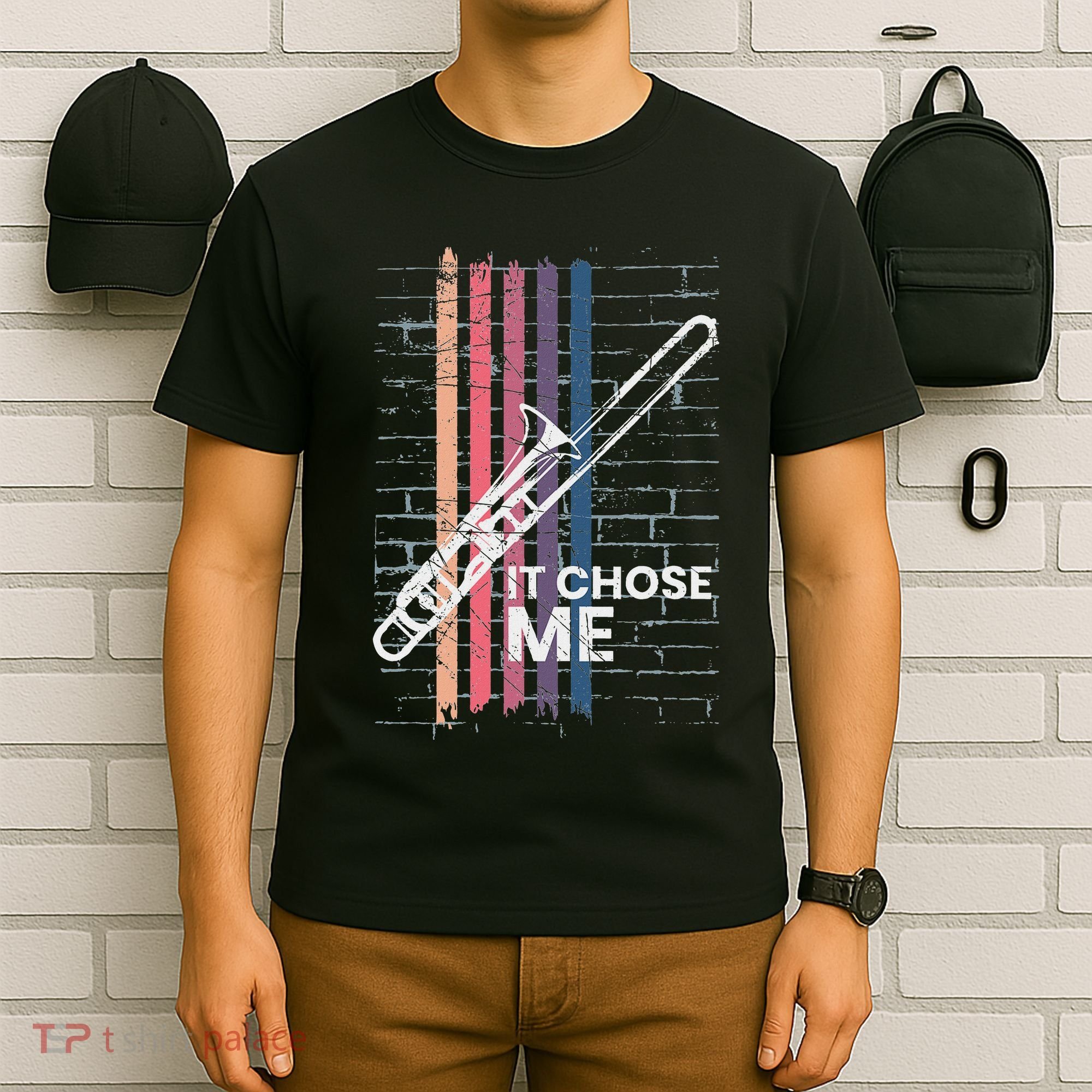 Cool Trombone Outfit For A Player Made Of Brass Trombone T-Shirt