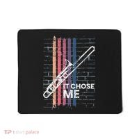 Cool Trombone Outfit For A Player Made Of Brass Trombone Mousepad thumb 0