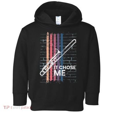 Cool Trombone Outfit For A Player Made Of Brass Trombone Toddler Hoodie