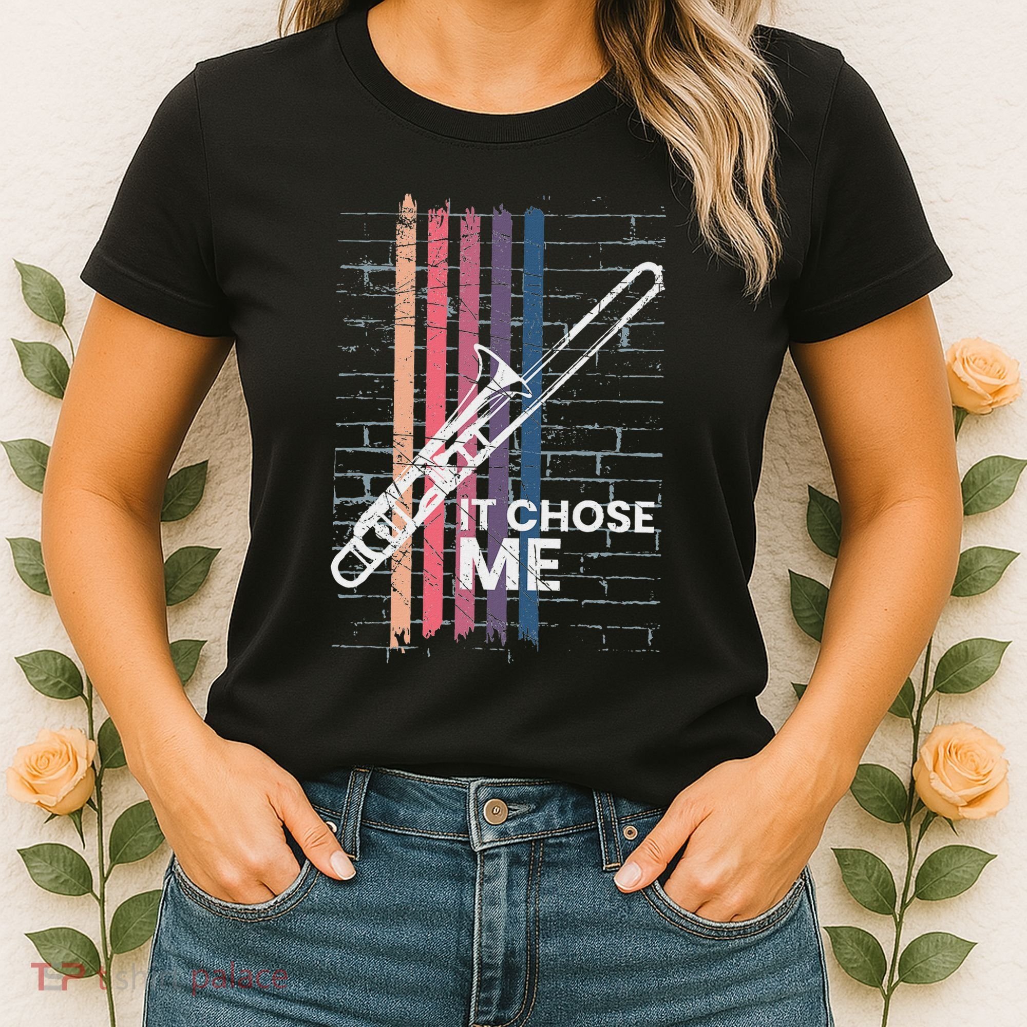 Cool Trombone Outfit For A Player Made Of Brass Trombone Women's T-Shirt