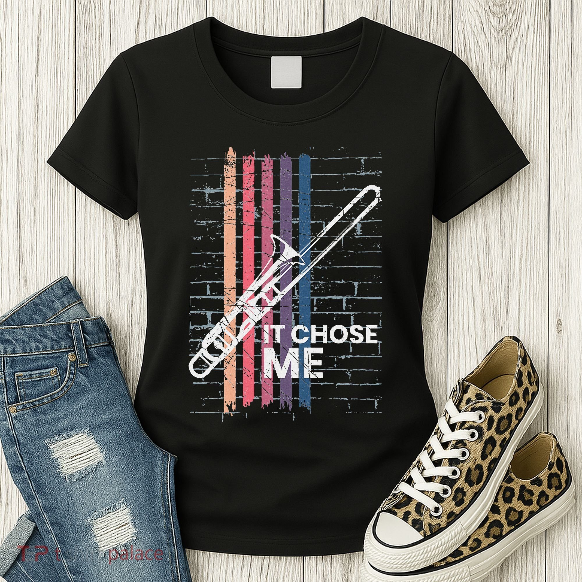 Cool Trombone Outfit For A Player Made Of Brass Trombone Women's T-Shirt