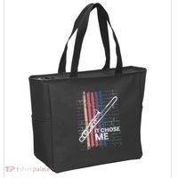 Cool Trombone Outfit For A Player Made Of Brass Trombone Tote Bag thumb 2