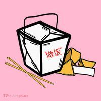 Chinese Take Out Fortune Cookie Asian Inspired Coaster thumb 2