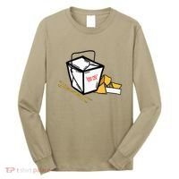 Chinese Take Out Fortune Cookie Asian Inspired Long Sleeve Shirt thumb 0