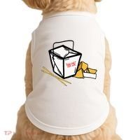 Chinese Take Out Fortune Cookie Asian Inspired Doggie Tank thumb 0