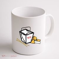 Chinese Take Out Fortune Cookie Asian Inspired Coffee Mug thumb 1