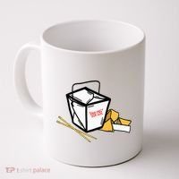 Chinese Take Out Fortune Cookie Asian Inspired Coffee Mug thumb 0