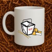 Chinese Take Out Fortune Cookie Asian Inspired Coffee Mug thumb 2