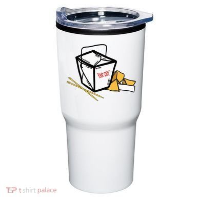 Chinese Take Out Fortune Cookie Asian Inspired Tumbler