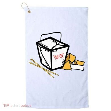 Chinese Take Out Fortune Cookie Asian Inspired Golf Towel