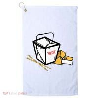 Chinese Take Out Fortune Cookie Asian Inspired Golf Towel thumb 0
